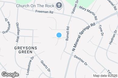 Map image of the property - 1 Moonstone Ct