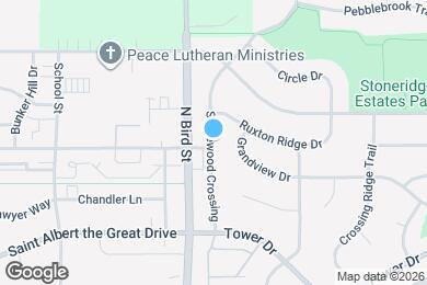 Map image of the property - 1203 Stonewood Crossing