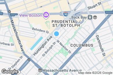 Map image of the property - 259 W Newton St