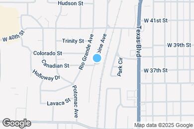 Map image of the property - 3702 Sabine Ave