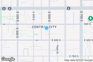 Map image of the property - 532 E 500 S