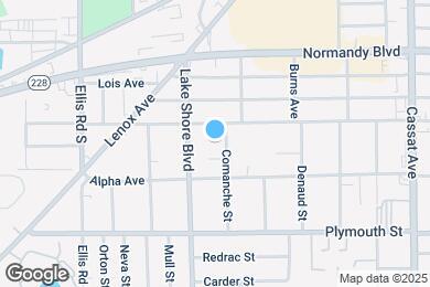Map image of the property - 1122 Comanche St