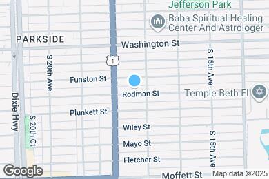 Map image of the property - 1721 Rodman St