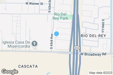 Map image of the property - 6250 W Wood St