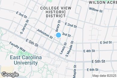Map image of the property - 306 S Eastern St