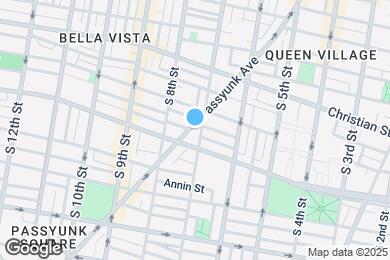 Map image of the property - 1015 E Passyunk Ave