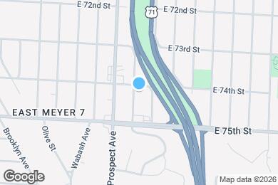 Map image of the property - 7405 Montgall Ave