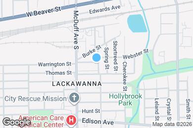 Map image of the property - 2950 Warrington St