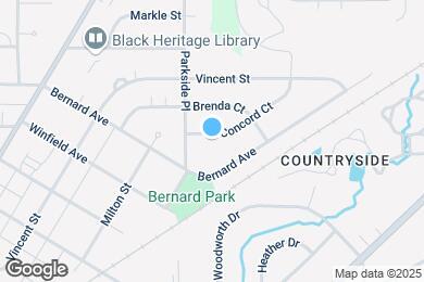 Map image of the property - 1119 Concord Ct