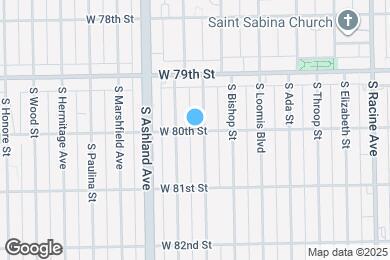 Map image of the property - 1506 W 80th St