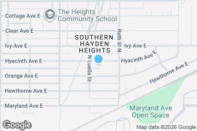 Map image of the property - 1976 Hyacinth Ave E