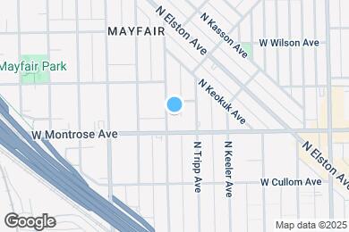 Map image of the property - 4419 N Kildare Ave