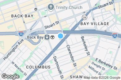 Map image of the property - 287 Columbus Ave