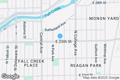 Map image of the property - 626 E 25th St