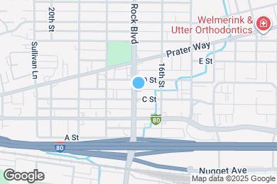 Map image of the property - 314 Rock Blvd