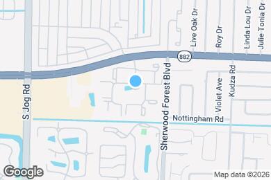 Map image of the property - 6100 Forest Hill Blvd