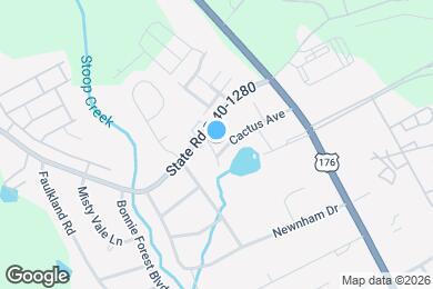 Map image of the property - 4708 Palm Tree Ln