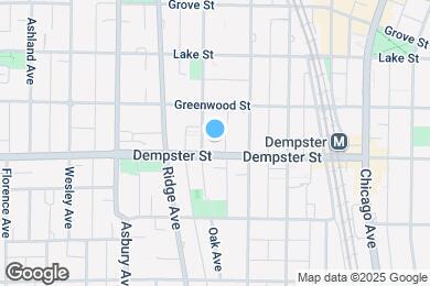 Map image of the property - 1025 Dempster St