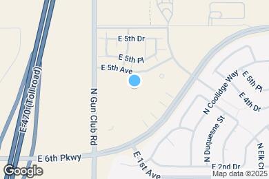Map image of the property - 23613 E 3rd Pl