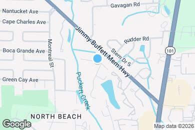 Map image of the property - 1105 Beach Dune Dr