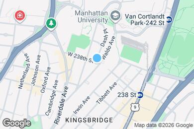 Map image of the property - 3661 Waldo Ave