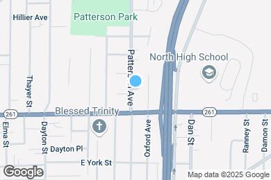 Map image of the property - 649 Patterson Ave