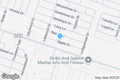 Map image of the property - 2011 Agate Dr