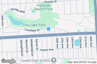 Map image of the property - 45 Goleta Ave