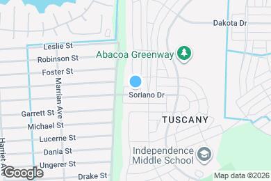 Map image of the property - 195 Soriano Dr