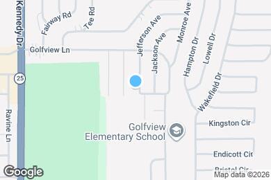 Map image of the property - 660 Jefferson Ave