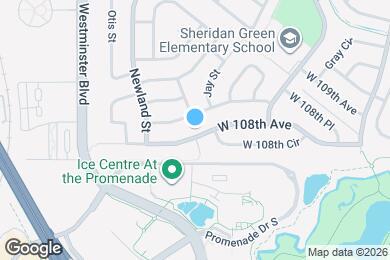 Map image of the property - 6341 W 108th Ave