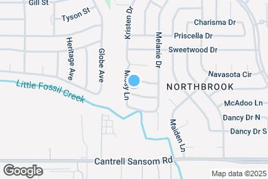 Map image of the property - 2109 Ingrid Ln