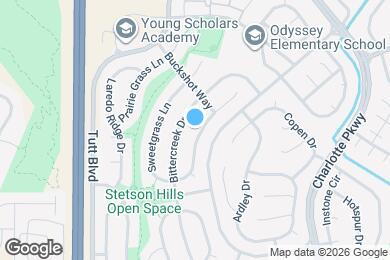 Map image of the property - 5045 Sweetgrass Ln