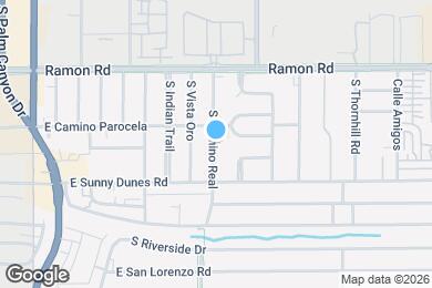 Map image of the property - 634 S Camino Real