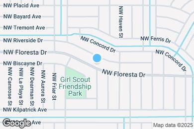 Map image of the property - 529 NW Floresta Dr