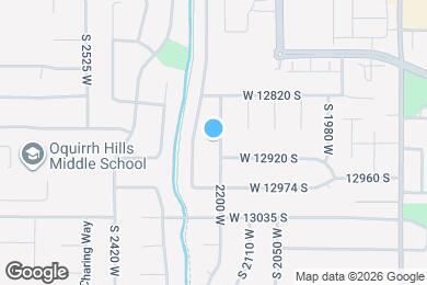 Map image of the property - 12900 S 2200 W