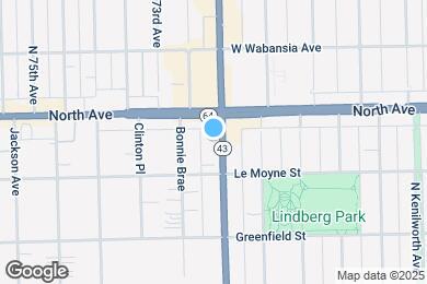 Map image of the property - 1528 N Harlem Ave