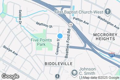 Map image of the property - 518 Campus St