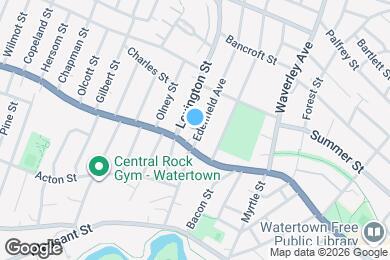 Map image of the property - 18 Edenfield Ave
