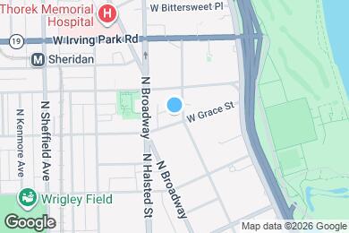 Map image of the property - 700 W Grace St