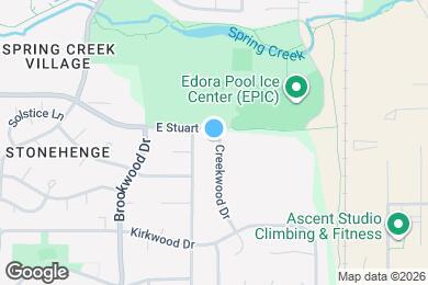 Map image of the property - 1807 Creekwood Dr