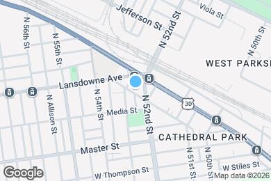 Map image of the property - 5217 Warren St