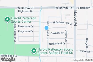 Map image of the property - 4912 Sandalwood Ln