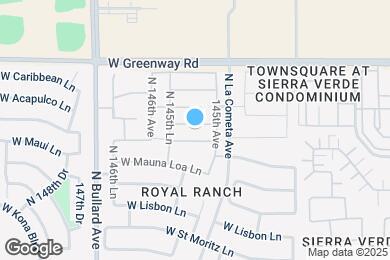 Map image of the property - 14541 W Maui Ln