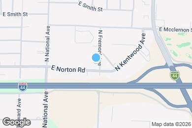 Map image of the property - 3013 N Fremont Ave