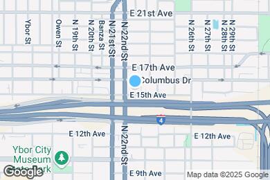 Map image of the property - 2208 E 15th Ave