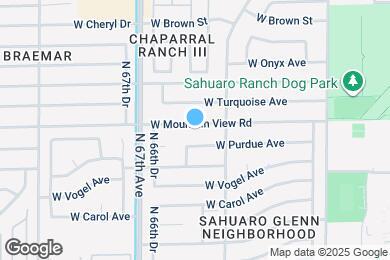 Map image of the property - 6533 W Mountain View Rd