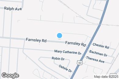 Map image of the property - 1837 Farnsley Rd
