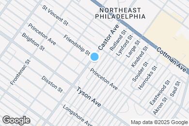 Map image of the property - 7113 Castor Ave