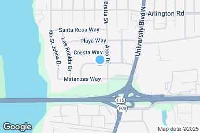 Map image of the property - 5444 Los Santos Way